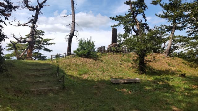 秋田県能代市の檜山安東氏城館跡(檜山城跡)