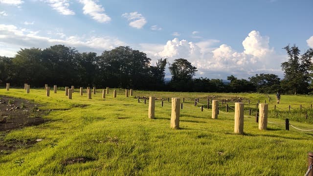 秋田県北秋田市の伊勢堂岱遺跡