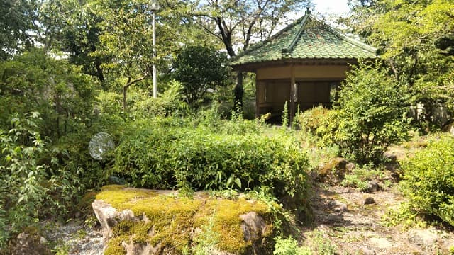 秋田県南秋田郡の雀舘公園