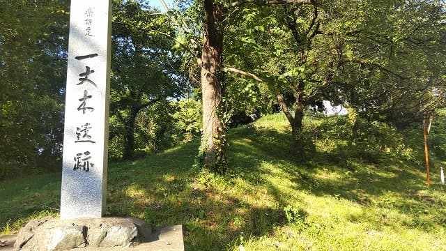 秋田県仙北郡の一丈木遺跡