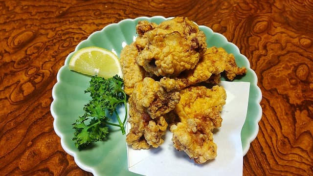 比内地鶏から揚げ