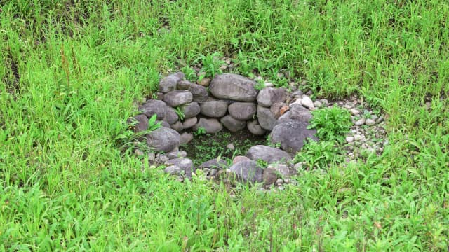 山形市の山形城井戸跡