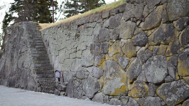 福島県会津若松市の会津若松城（鶴ヶ城）武者走り