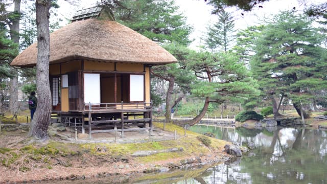 福島県会津若松市の御薬園楽寿亭