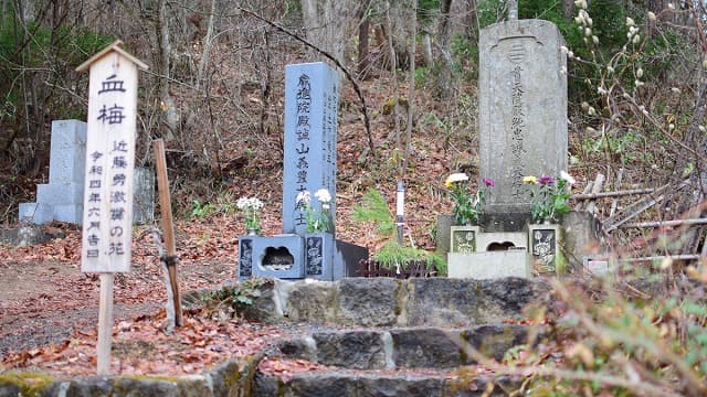 福島県会津若松市の萬松山天寧寺＿近藤勇墓