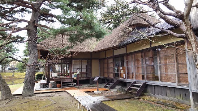 福島県会津若松市の御茶屋御殿