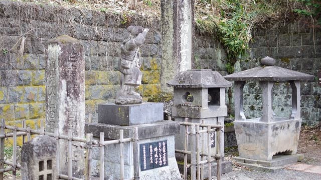 福島県会津若松市の飯盛山の白虎隊自刃の地