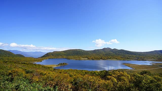 福島県耶麻郡の雄国沼