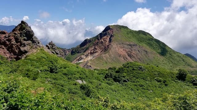 福島県南会津郡の櫛ヶ峰