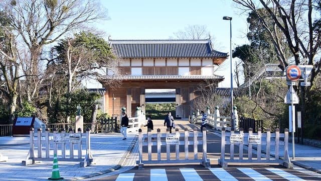 茨城県水戸市の水戸城跡