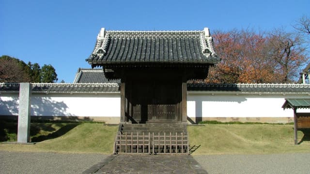 茨城県水戸市の弘道館正門