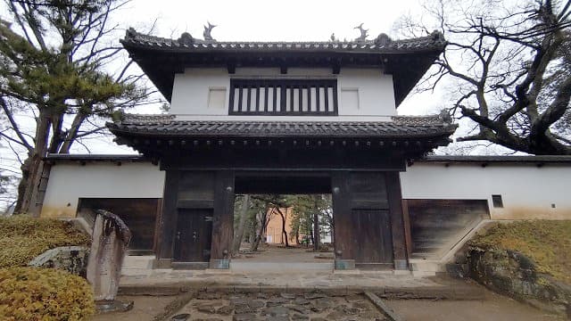 茨城県土浦市の土浦城跡櫓門