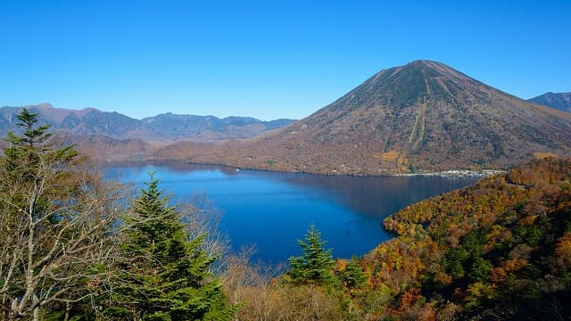 栃木県日光市の日光男体山