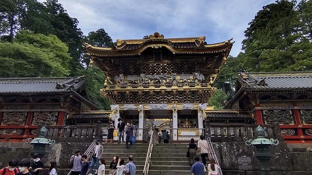 栃木県日光市の日光東照宮(陽明門)