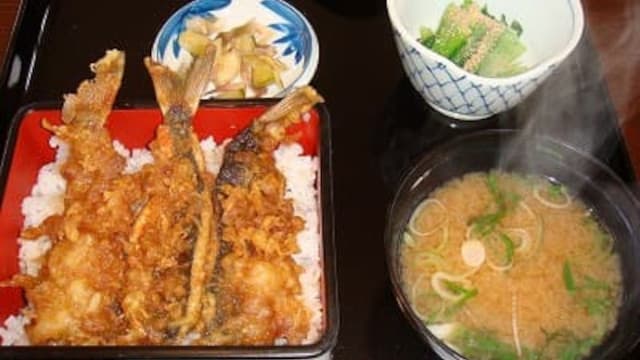 川魚の天丼