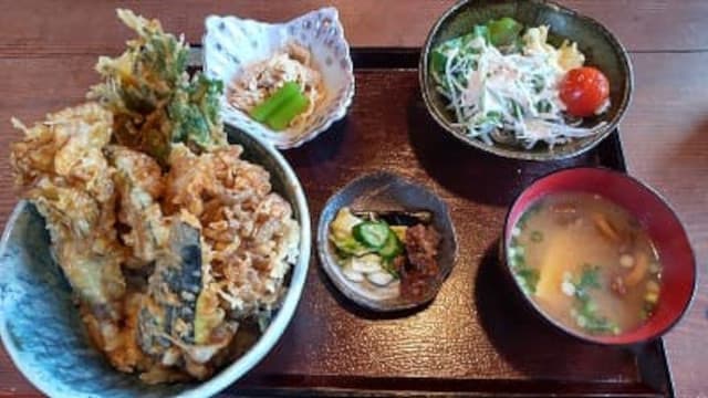 舞茸天丼