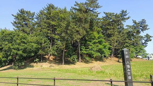 群馬県前橋市の八幡山古墳