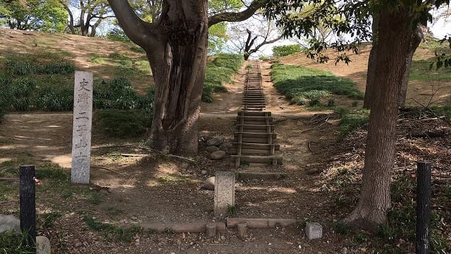 群馬県前橋市の天川二子山古墳