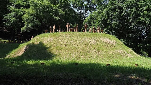群馬県前橋市の小二子古墳