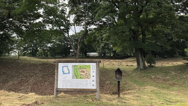 群馬県太田市の江田館跡