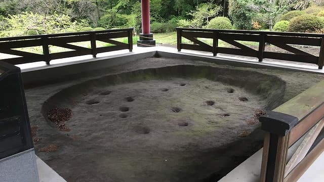 群馬県渋川市の八木沢清水縄文時代住居跡