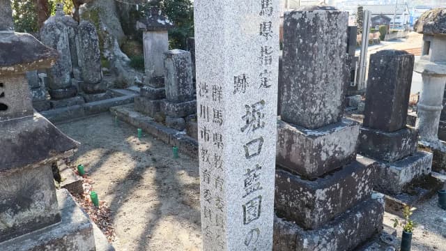 群馬県渋川市の堀口藍園の墓