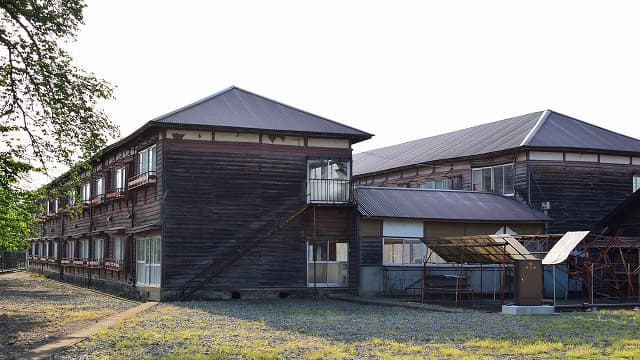 群馬県富岡市の富岡製糸場_寄宿舎