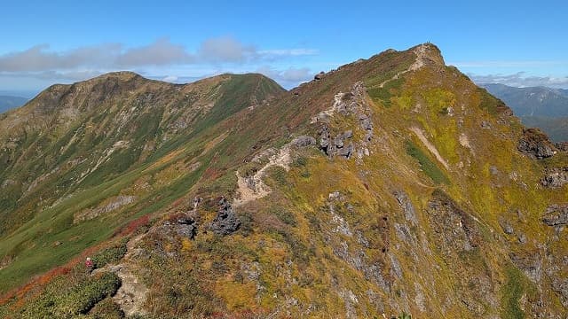 群馬県利根郡の谷川岳オキの耳