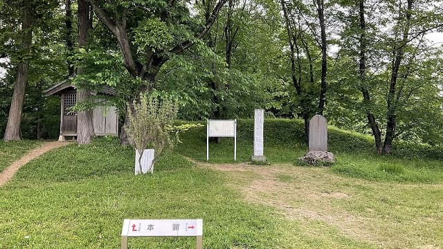 埼玉県比企郡の比企城館跡群(杉山城跡)