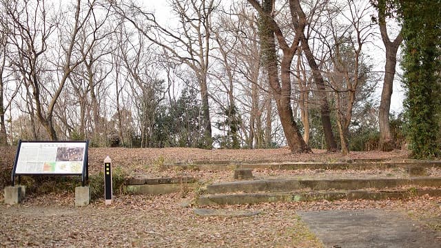 埼玉県比企郡の比企城館跡群(松山城跡)