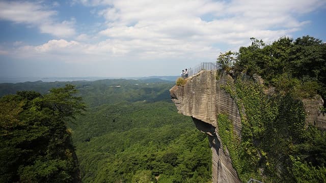千葉県安房郡の鋸山