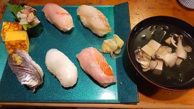 地魚寿司ランチ