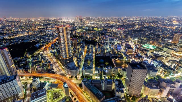 東京都新宿区の夜景