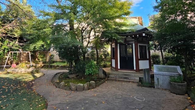 東京都台東区の岡倉天心宅跡・旧前期日本美術院跡