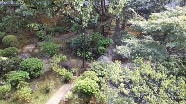 東京都台東区の横山大観旧宅庭園