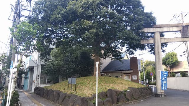東京都北区の西ヶ原一里塚