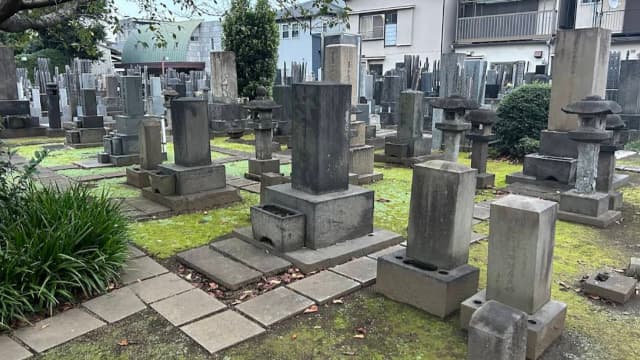 東京都北区の多紀家墓所