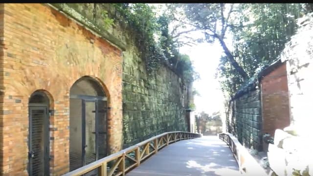 神奈川県横須賀市の猿島砲台跡