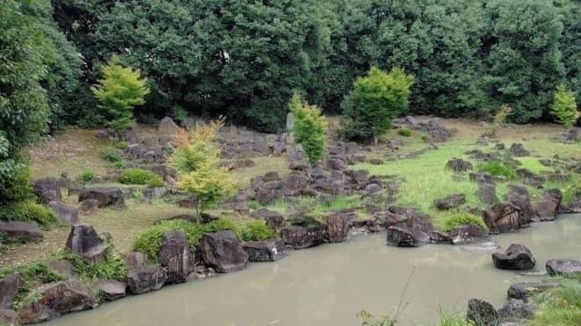 山梨県甲府市の東光寺庭園
