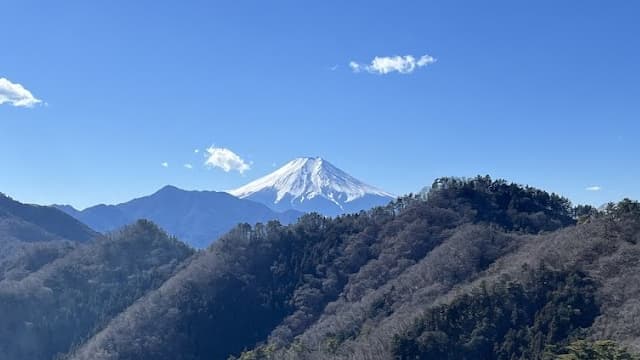 山梨県大月市の御前山