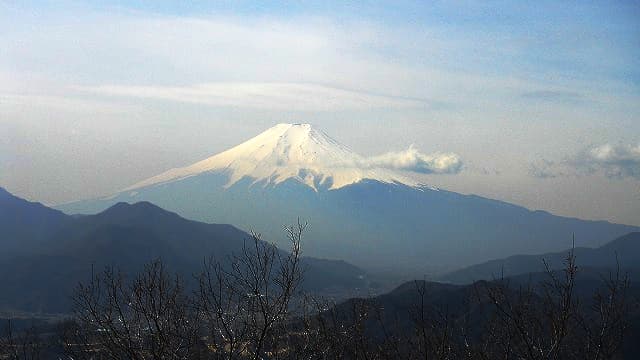 山梨県大月市の高川山