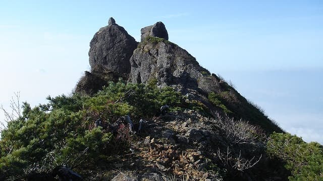 山梨県北杜市の権現岳