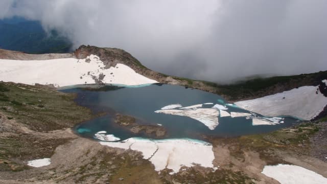 長野県松本市の乗鞍岳権現池