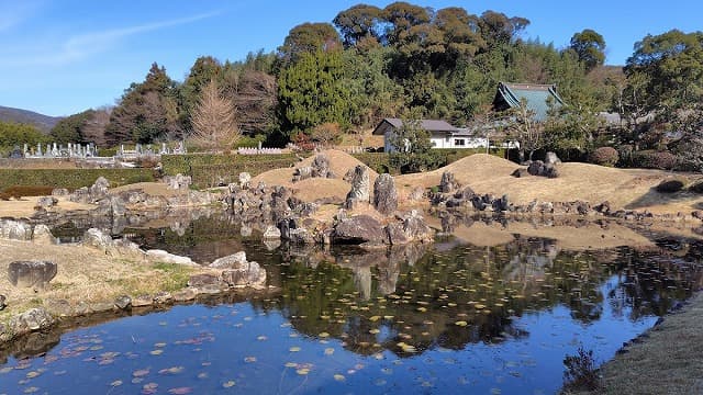 静岡県浜松市の摩訶耶寺庭園