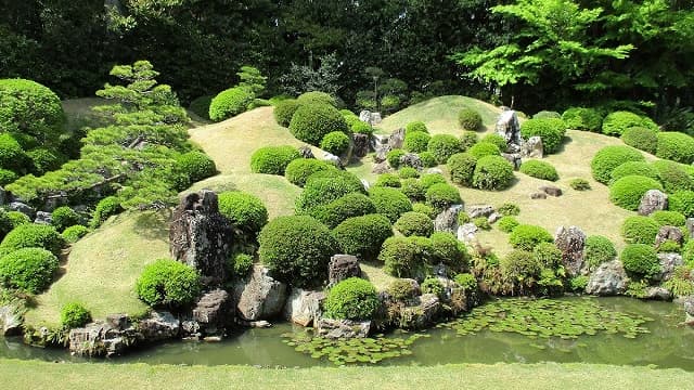 静岡県浜松市の竜潭寺庭園