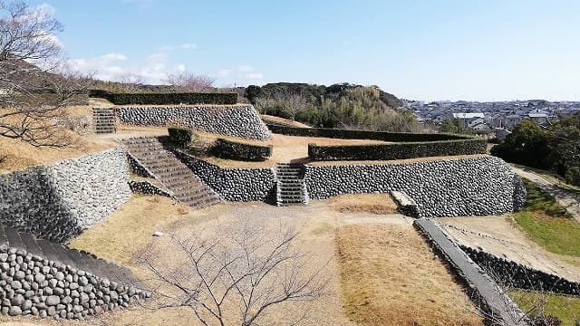 静岡県掛川市の横須賀城跡