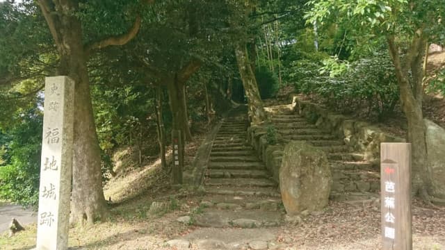 三重県伊賀市の福地城跡