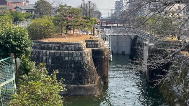 滋賀県大津市の琵琶湖疏水