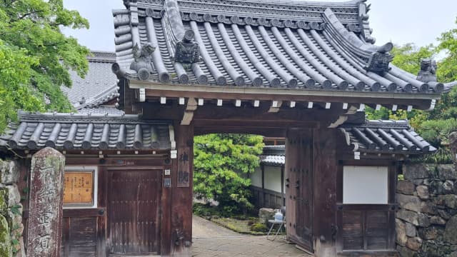 滋賀県大津市の延暦寺坂本里坊庭園(律院庭園)