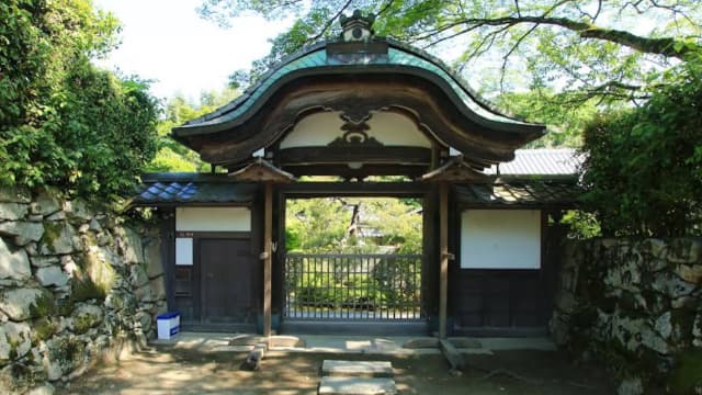 滋賀県大津市の延暦寺坂本里坊庭園(寿量院庭園)